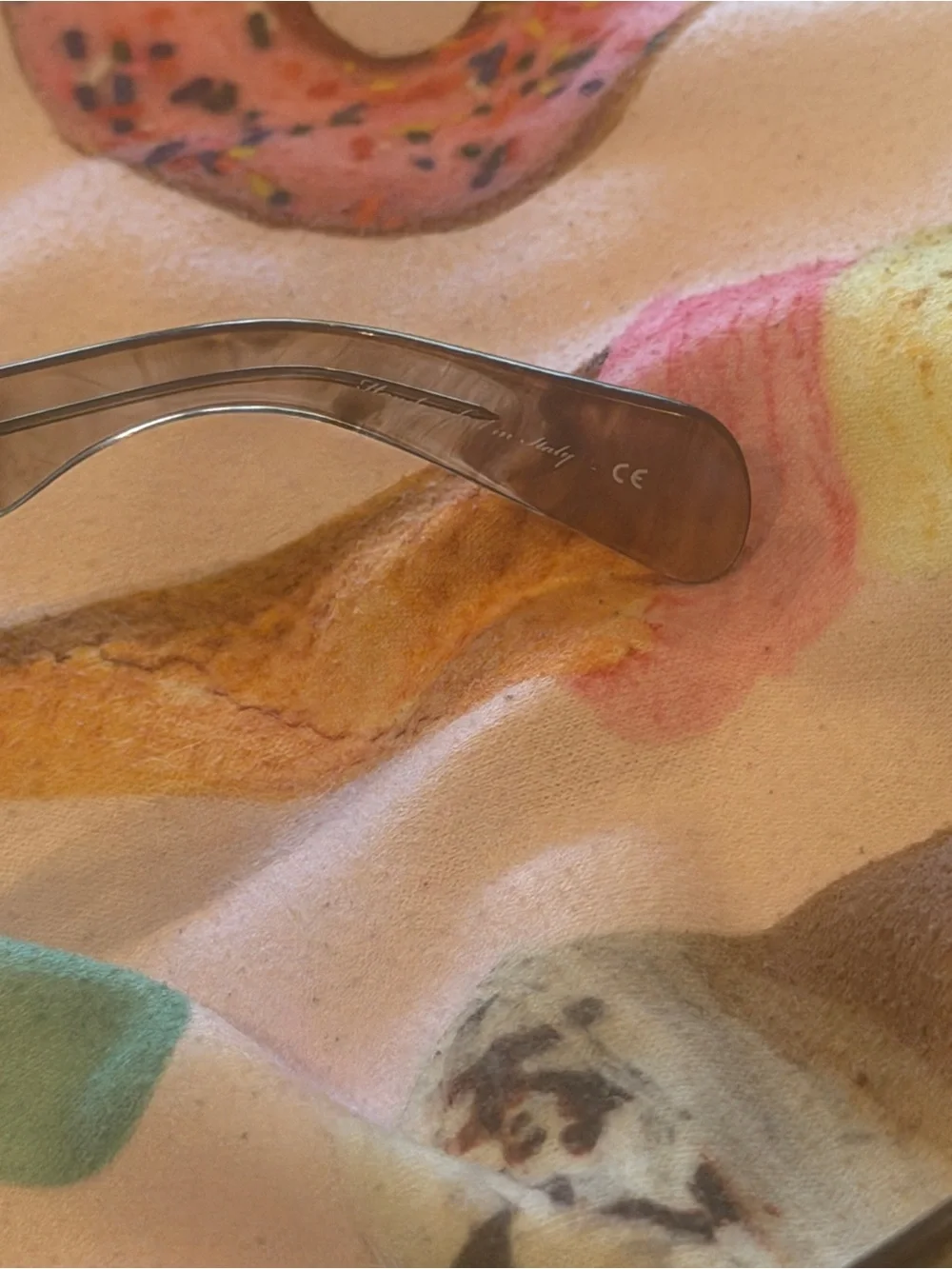 Oversized Round Gradient Sunglasses - Taupe Frame, Brown Lenses
